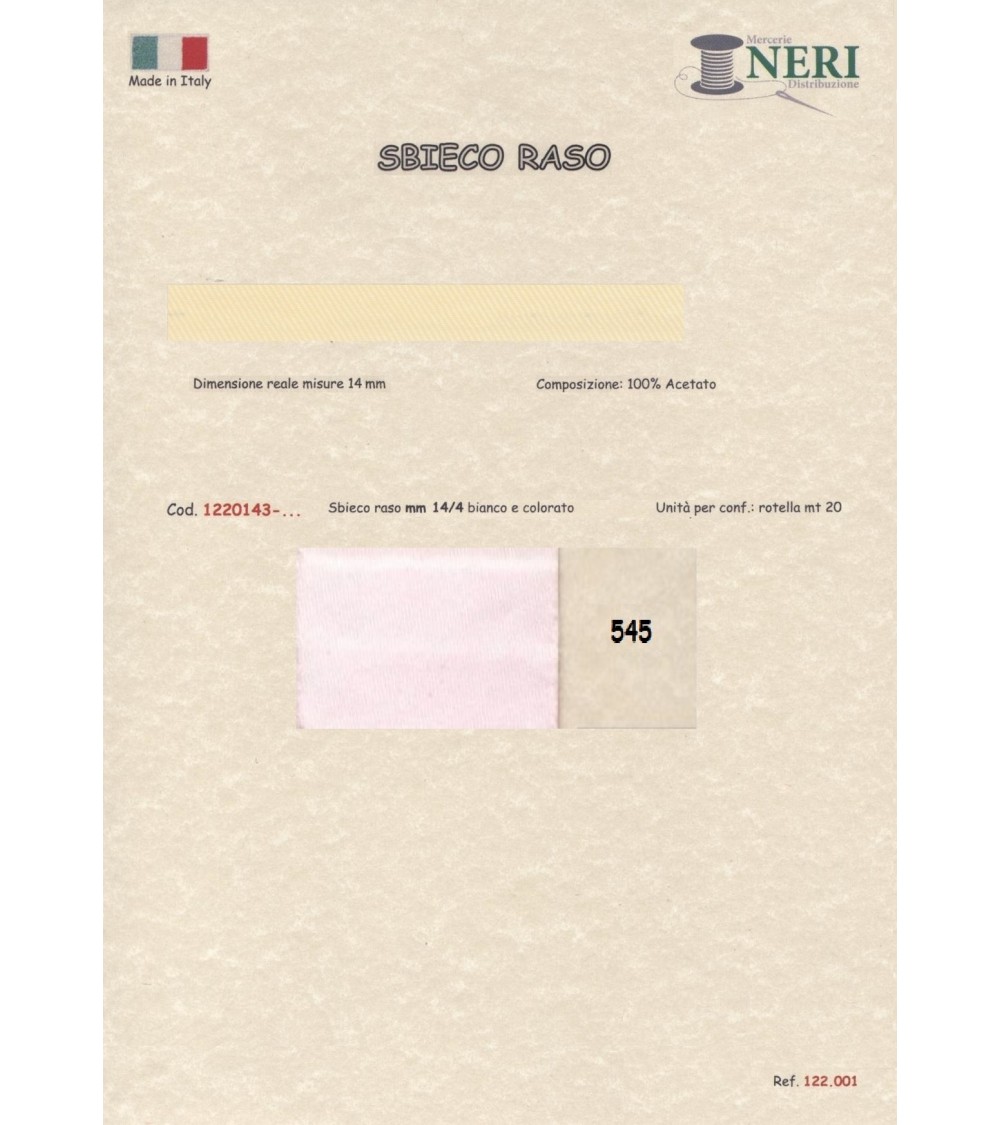 1220143-545 SBIECO RASO ACETATO mm14