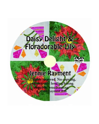 E150 J.RAYMENT - DAISY DELIGHT PATCHWORK DVD**