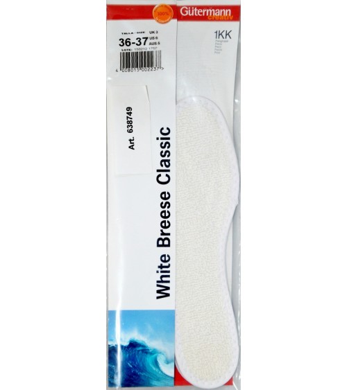 G638773 SOLETTE WHITE BREESE CLASSIC 42/43**