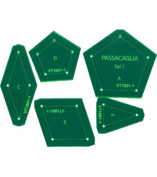 V094 Passacaglia set1 3cm.(Set 5pz)