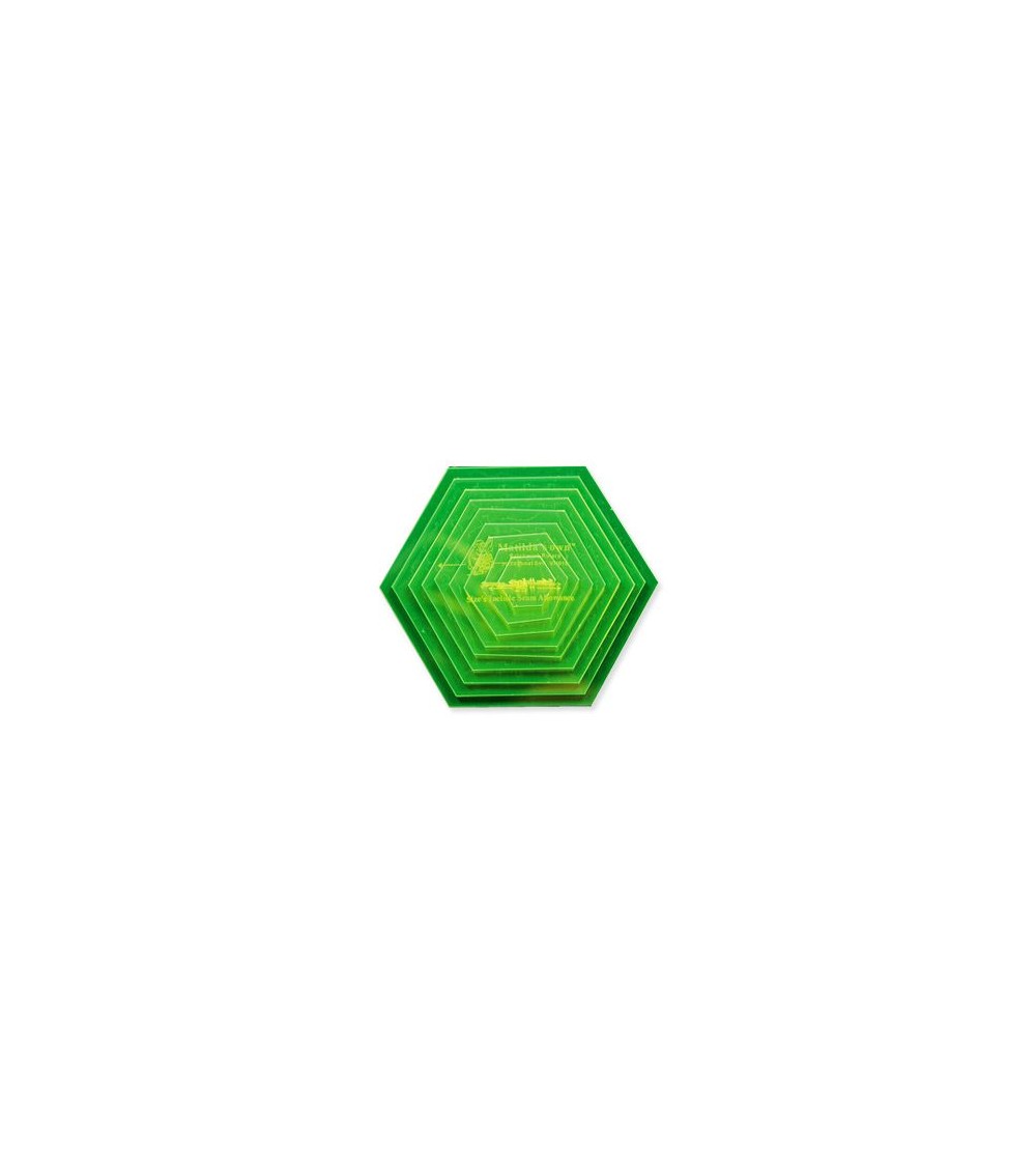 V116 Hexagon Small 1in.-5in.(Set 9pz)