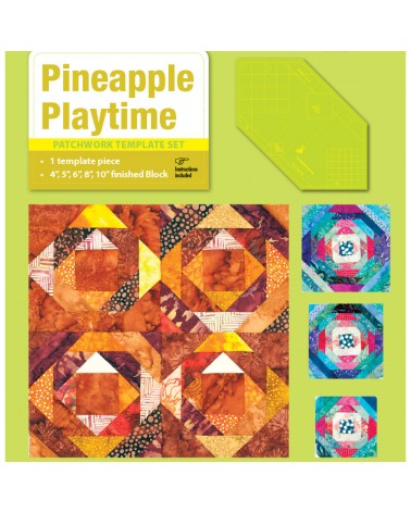 V287 Pineapple Playtime bloc. 4in.-10in.(Set 1pz)