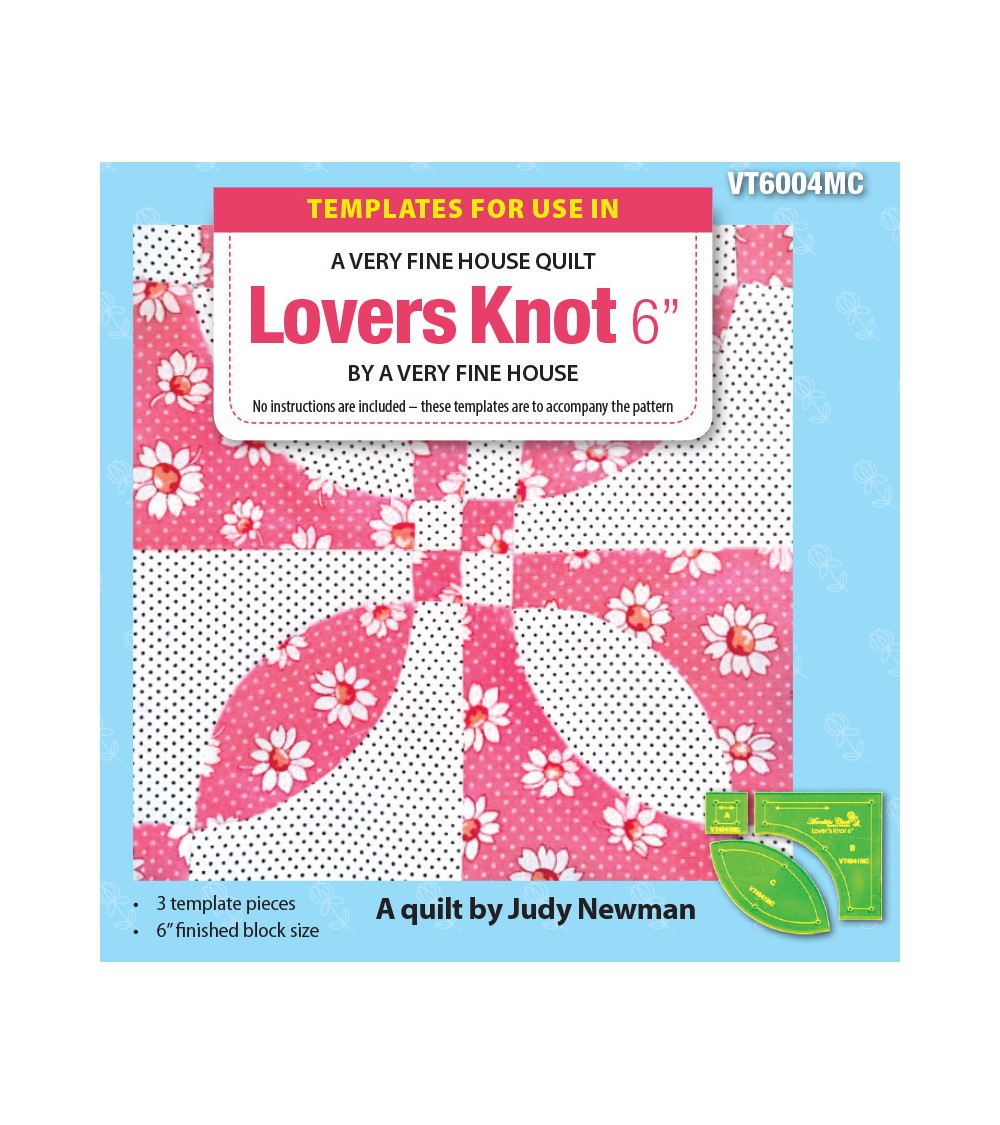 V293 Lovers Knot blocco 6in.(Set 3 pz)