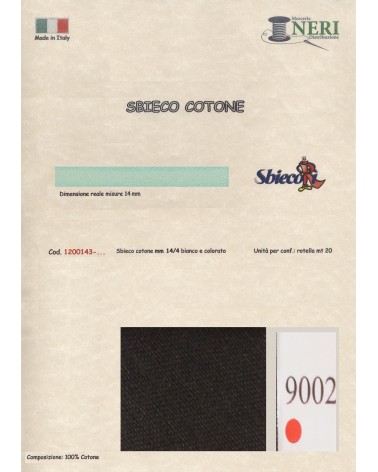 1200143-9002 SBIECO COTONE mm14/4 100CO