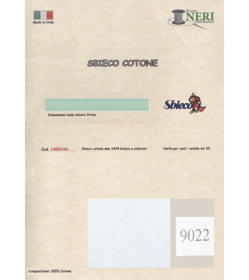 1200143-9022 SBIECO COTONE mm14/4 100CO