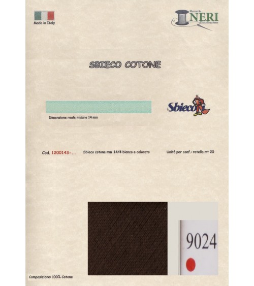 1200143-9024 SBIECO COTONE mm14/4 100CO