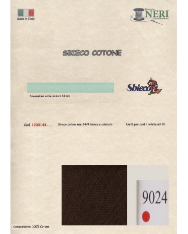 1200143-9024 SBIECO COTONE mm14/4 100CO