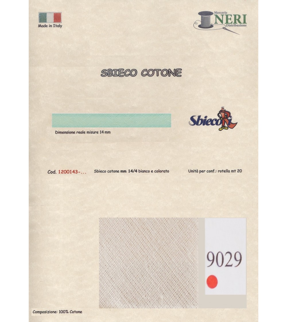 1200143-9029 SBIECO COTONE mm14/4 100CO