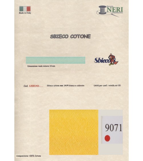 1200143-9071 SBIECO COTONE mm14/4 100CO
