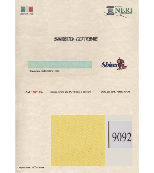 1200143-9092 SBIECO COTONE mm14/4 100CO