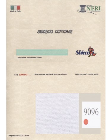 1200143-9096 SBIECO COTONE mm14/4 100CO