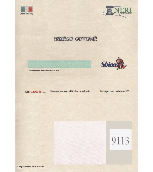 1200143-9113 SBIECO COTONE mm14/4 100CO
