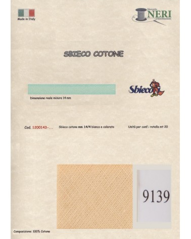 1200143-9139 SBIECO COTONE mm14/4 100CO