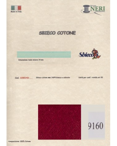 1200143-9160 SBIECO COTONE mm14/4 100CO