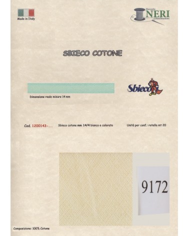 1200143-9172 SBIECO COTONE mm14/4 100CO