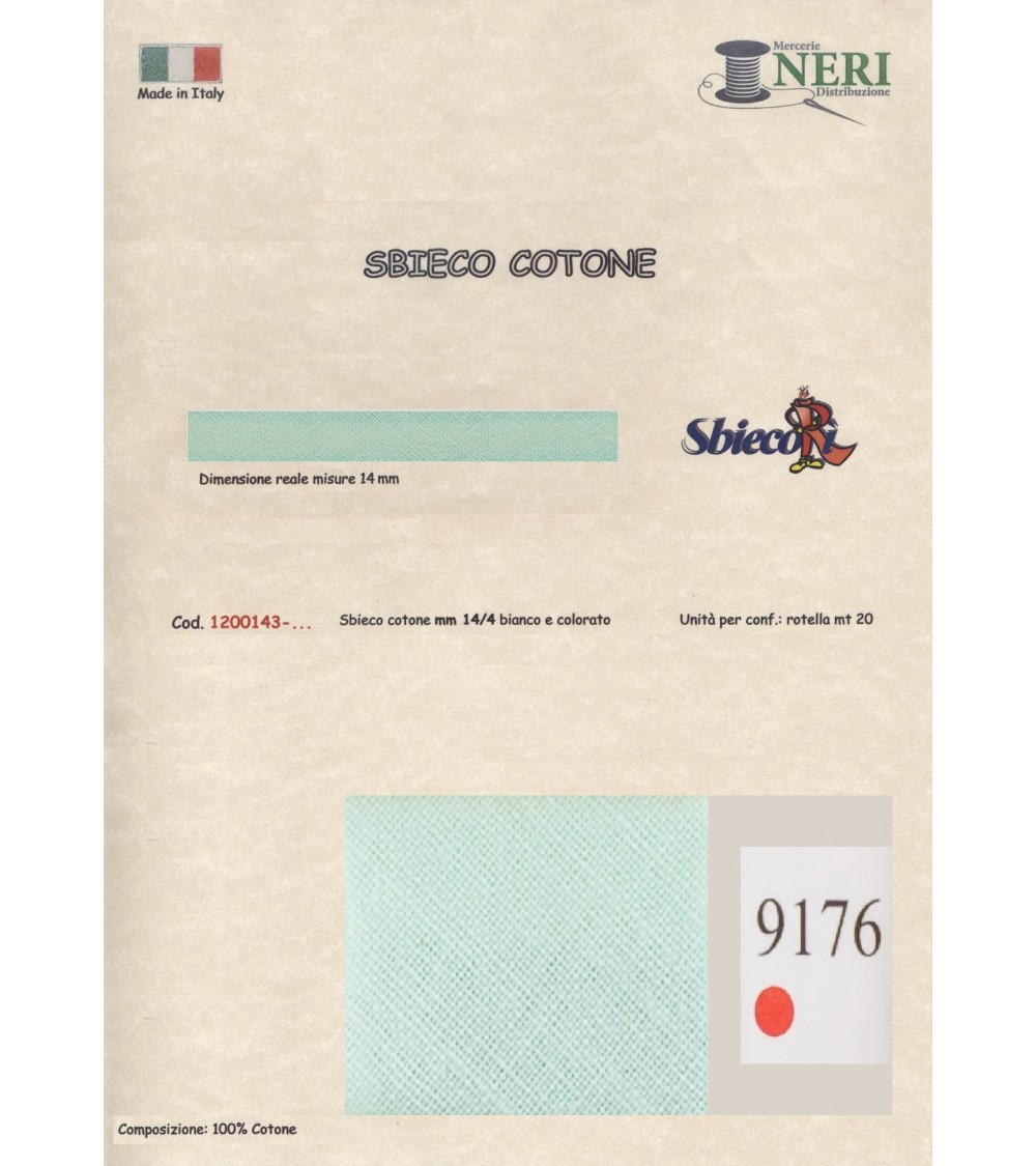 1200143-9176 SBIECO COTONE mm14/4 100CO