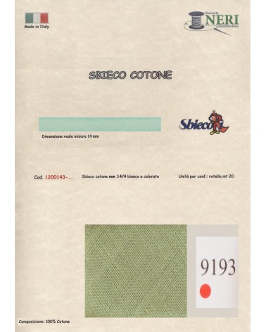 1200143-9193 SBIECO COTONE mm14/4 100CO