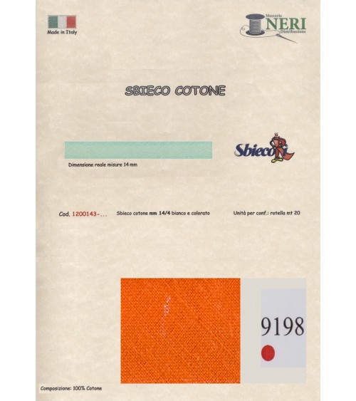 1200143-9198 SBIECO COTONE mm14/4 100CO