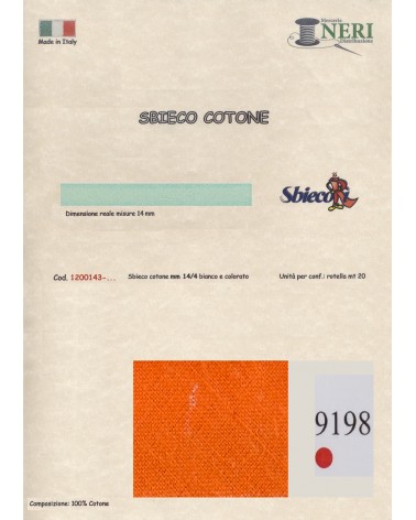 1200143-9198 SBIECO COTONE mm14/4 100CO