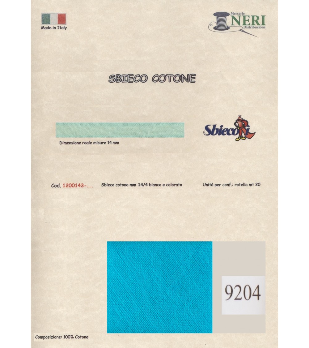 1200143-9204 SBIECO COTONE mm14/4 100CO
