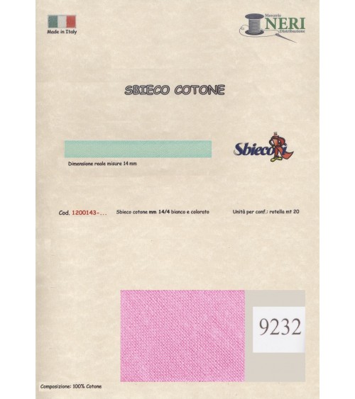 1200143-9232 SBIECO COTONE mm14/4 100CO