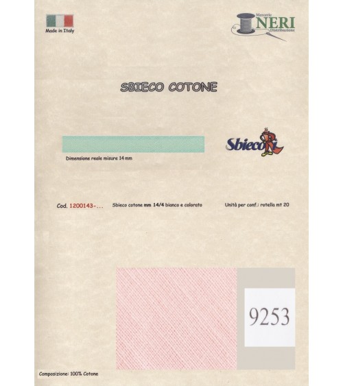 1200143-9253 SBIECO COTONE mm14/4 100CO