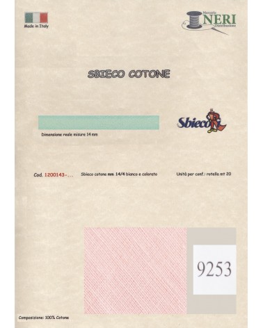 1200143-9253 SBIECO COTONE mm14/4 100CO