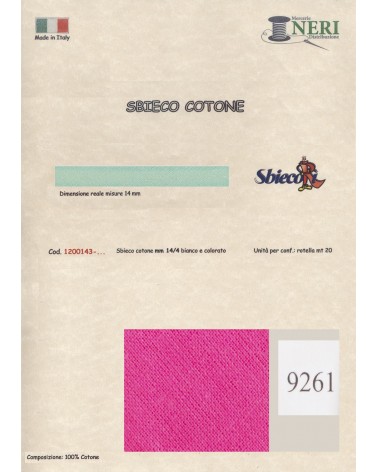 1200143-9261 SBIECO COTONE mm14/4 100CO