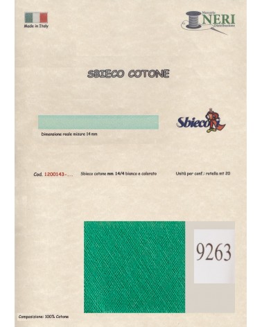1200143-9263 SBIECO COTONE mm14/4 100CO