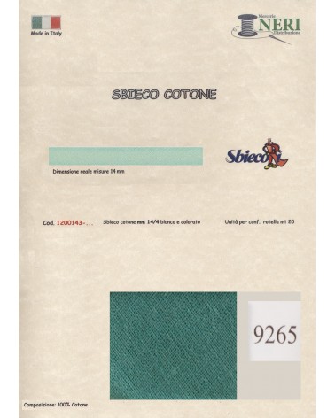 1200143-9265 SBIECO COTONE mm14/4 100CO