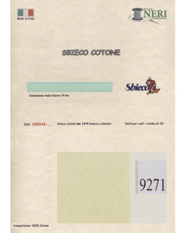 1200143-9271 SBIECO COTONE mm14/4 100CO