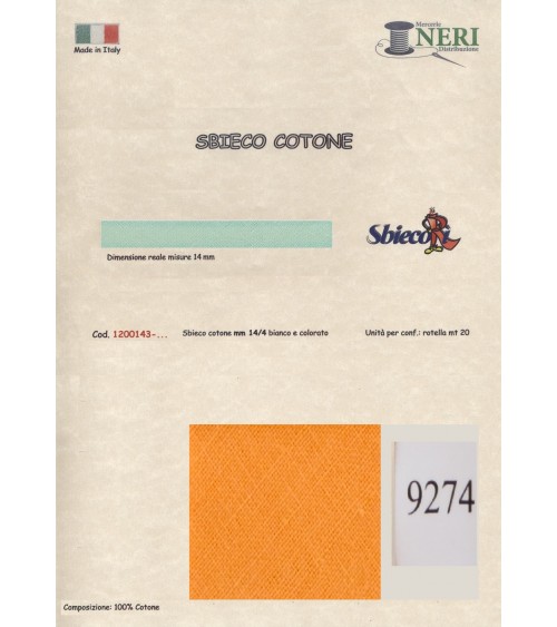 1200143-9274 SBIECO COTONE mm14/4 100CO