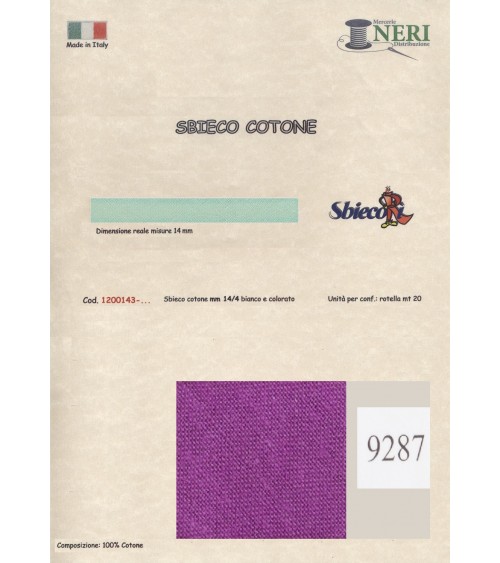 1200143-9287 SBIECO COTONE mm14/4 100CO