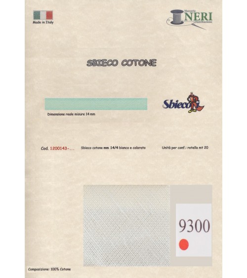 1200143-9300 SBIECO COTONE mm14/4 100CO