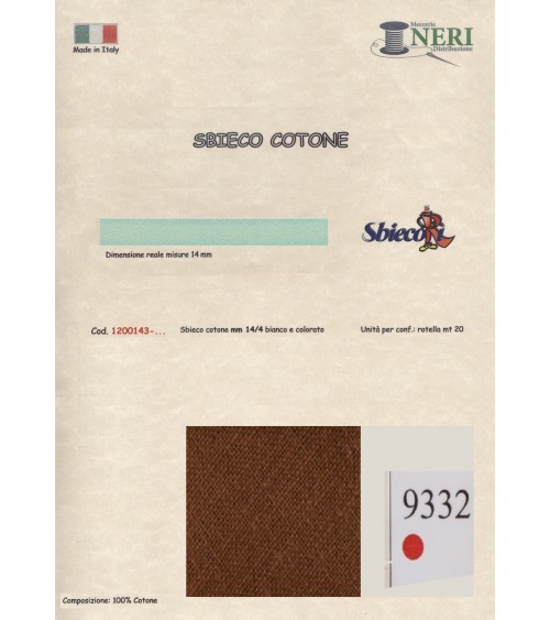 1200143-9332 SBIECO COTONE mm14/4 100CO