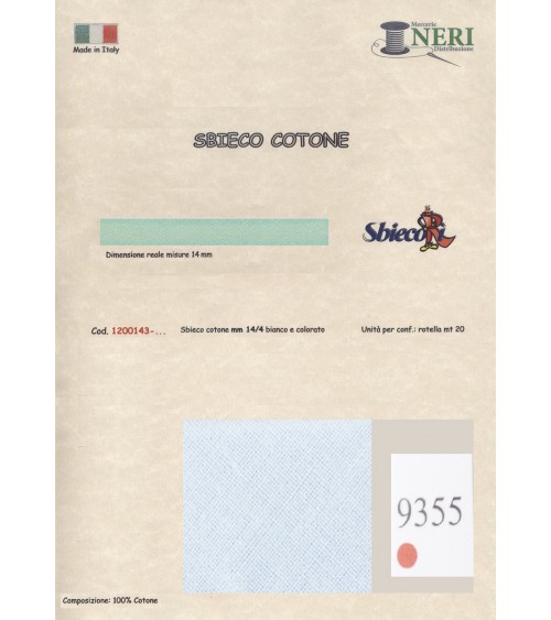1200143-9355 SBIECO COTONE mm14/4 100CO