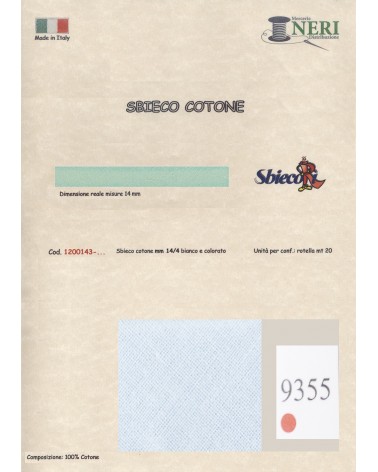 1200143-9355 SBIECO COTONE mm14/4 100CO
