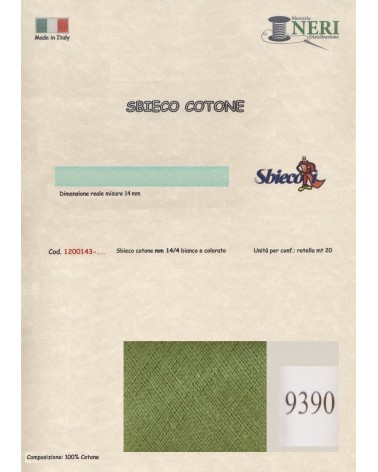1200143-9390 SBIECO COTONE mm14/4 100CO