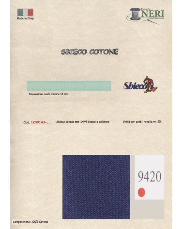 1200143-9420 SBIECO COTONE mm14/4 100CO