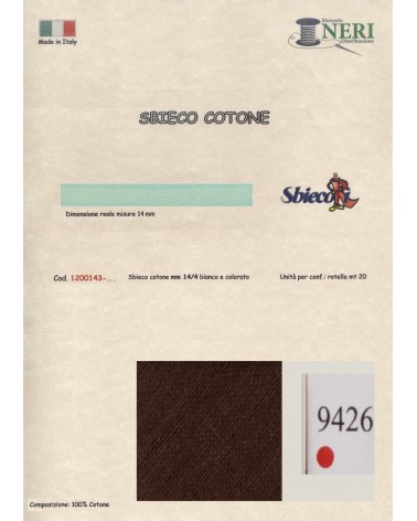 1200143-9426 SBIECO COTONE mm14/4 100CO