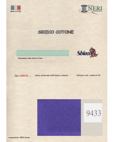 1200143-9433 SBIECO COTONE mm14/4 100CO
