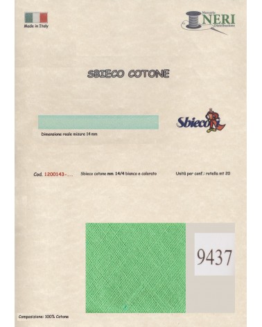 1200143-9437 SBIECO COTONE mm14/4 100CO