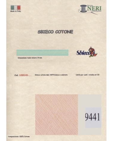 1200143-9441 SBIECO COTONE mm14/4 100CO