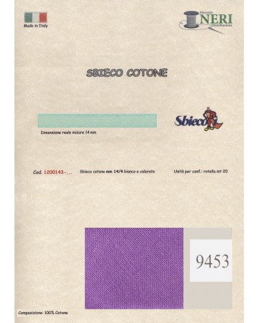 1200143-9453 SBIECO COTONE mm14/4 100CO