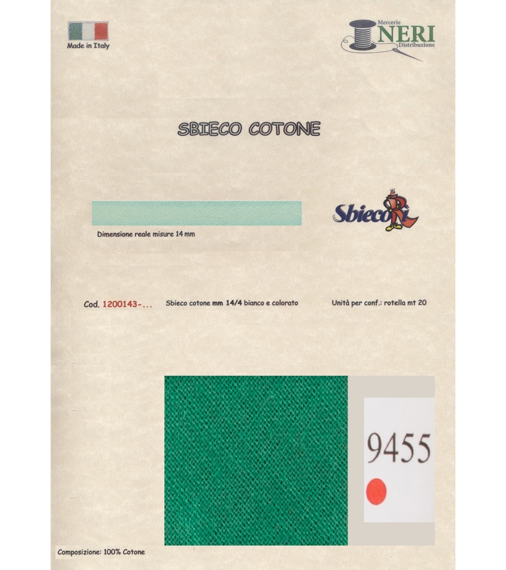 1200143-9455 SBIECO COTONE mm14/4 100CO