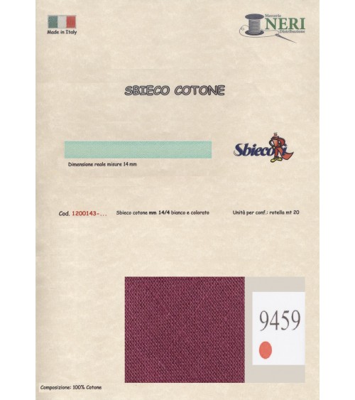 1200143-9459 SBIECO COTONE mm14/4 100CO