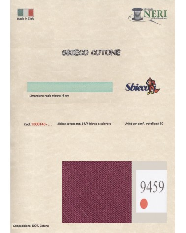 1200143-9459 SBIECO COTONE mm14/4 100CO