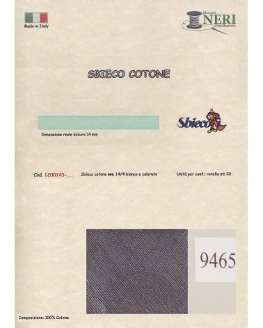 1200143-9465 SBIECO COTONE mm14/4 100CO