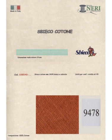 1200143-9478 SBIECO COTONE mm14/4 100CO