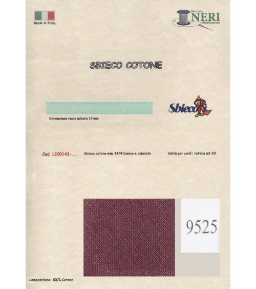 1200143-9525 SBIECO COTONE mm14/4 100CO